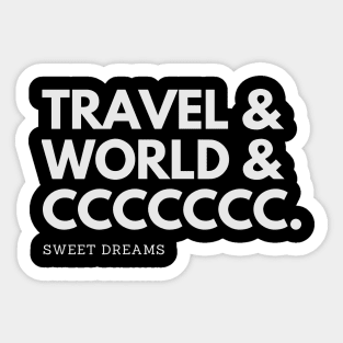 Sweet Dreams, Light Sticker